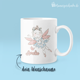 Kleine Fee Tasse - mit Wunschnamen - 2202029