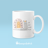 Süße Regenbogen - Schnecke - Boho - Bohemian - ich hab dich lieb - Tasse - 2202024