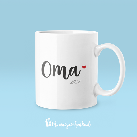 für die werdende Oma - Überraschung Tasse - 2202022