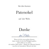 Urkunde für Patenonkel 2104038