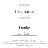 Urkunde für Patentante 2104039