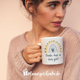 Regenbogen Danke personalisiert - Tasse 2202018