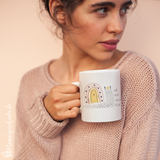 Süße Regenbogen - Schnecke - Boho - Bohemian - ich hab dich lieb - Tasse - 2202024